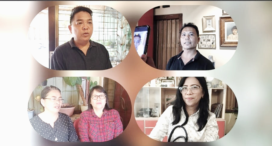 Sejumlah guru-guru yang , mengaku senang karena Tunjangan Hari Raya (THR) sudah terbayarkan tepat waktu.(istimewa)