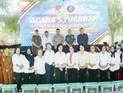 Kodam XIII Merdeka Rayakan HUT ke-66; Mayjen TNI Candra Wijaya Bakar Semangat Prajurit Mewujudkan Pertahanan Tangguh untuk Indonesia Maju