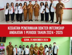 RSUD ODSK Sambut Dokter Internship Angkatan I Periode 2024-2025